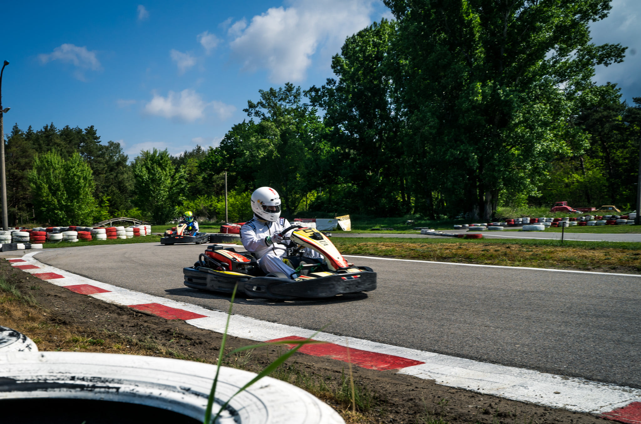 Sváteční dny na motokárách a rezervace